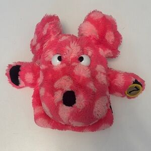 PARAGON Pink Plush Dog Golf Head Cover Puppet